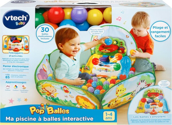 VTech VTech Ma piscine à balles interactive Pop'Balles (fr) 3417765062056
