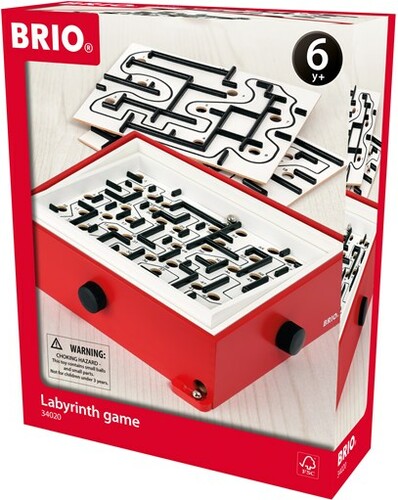 BRIO Brio Jeu de labyrinthe et 2 planches de jeu 34020 7312350340204