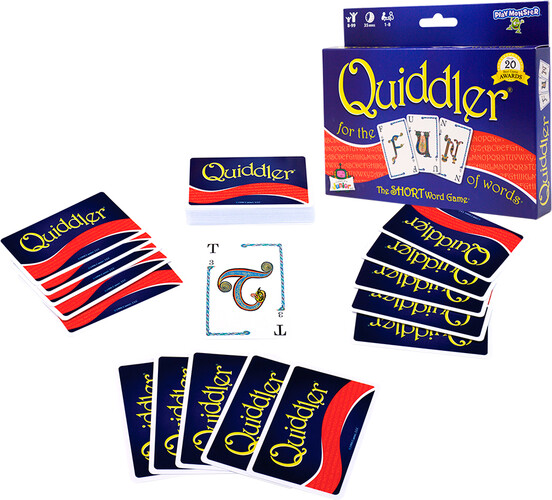 SET Enterprises Jeu de cartes Quiddler (en) 736396050007