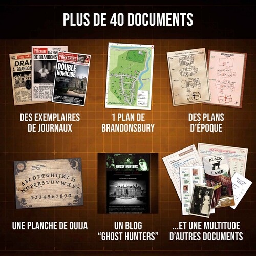 Platonia Games Dossiers Criminels (fr) Les Fantomes de Brandonsbury 3760363610144