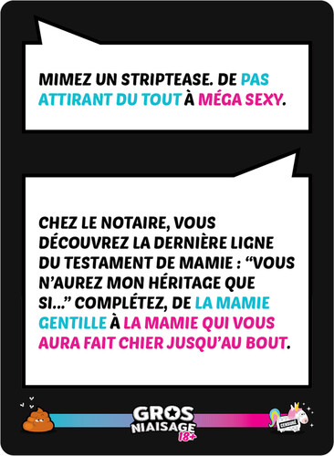 Randolph Gros Niaisage - Version Québécoise de Top Ten +18 (fr) 832665000787