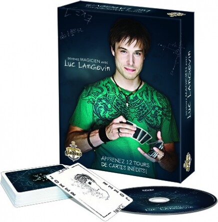 Gladius Devenez magicien avec Luc Langevin 1 (fr) DVD 12 tours de cartes 620373049200