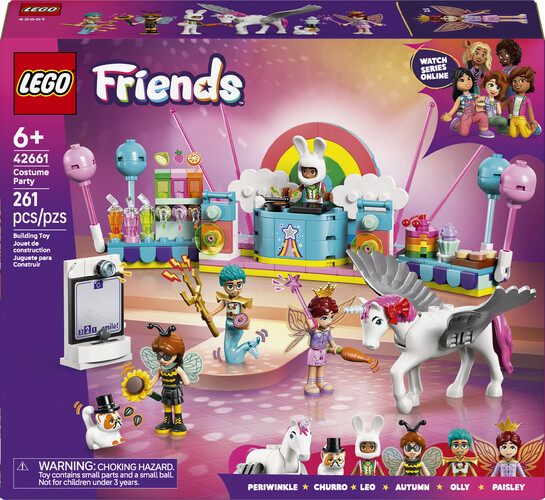 LEGO LEGO 42661 Soirée déguisée avec une licorne et une fée 673419404563