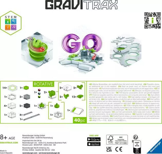 Gravitrax Gravitrax Go - Rotatif (parcours de billes) 4005556237036