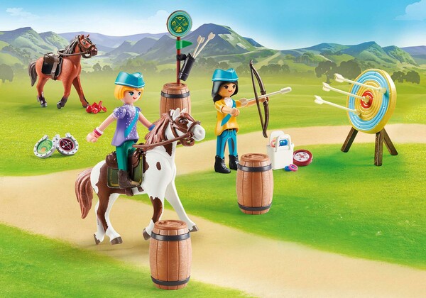 Playmobil Playmobil 70331 Spirit Base d'entrainement 4008789703316