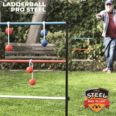 university games Jeu de lancer de bolas avec cible en métal (ladderball) 788451012093