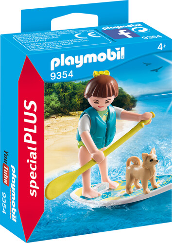 Playmobil Playmobil 9354 Sportive avec paddle 4008789093547