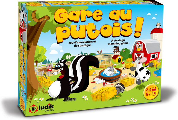 ludik Québec Gare au putois! (fr) jeu d'association et de stratégie 848362014019