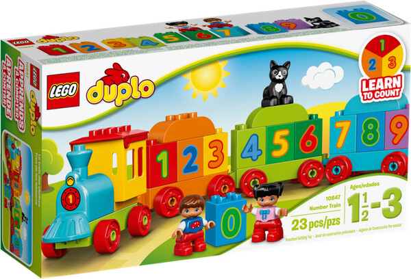 LEGO LEGO 10847 Le train des chiffres 673419265423