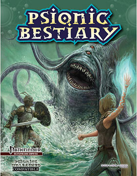 Dreamscarred Press Pathfinder 1e (en) psionics bestiary 9780989892520