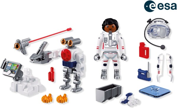Playmobil Playmobil 72014 Astronaute de l'ESA avec robot 4008789720146