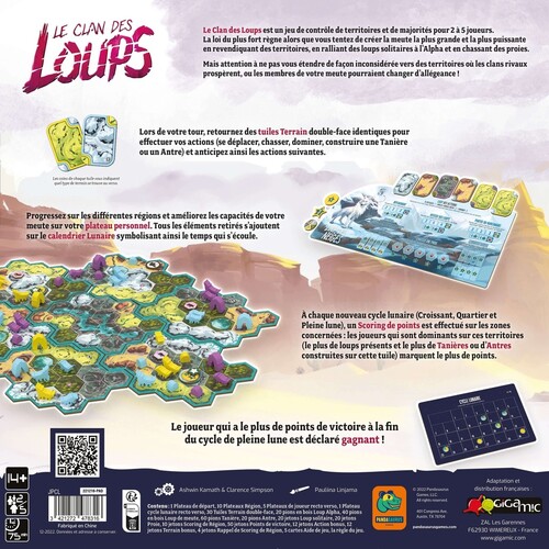 Gigamic Le clan des loups (FR) 3421272478316
