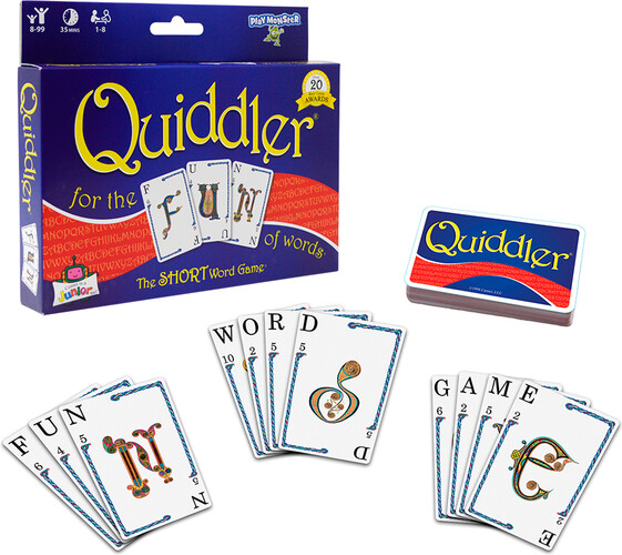 SET Enterprises Jeu de cartes Quiddler (en) 736396050007