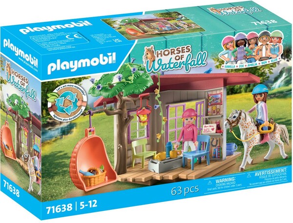 Playmobil Playmobil 71638 Espace détente avec cavalieres 4008789716385