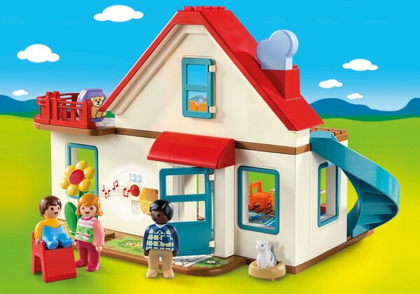 Playmobil Playmobil 70129 1.2.3 Maison familiale 4008789701299