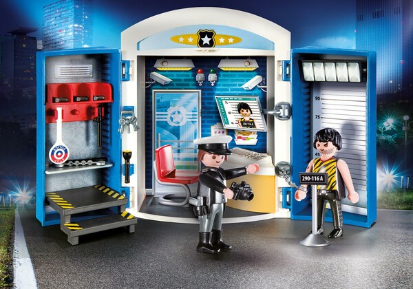 Playmobil Playmobil 9111 Coffret transportable Commissariat de police 4008789091116