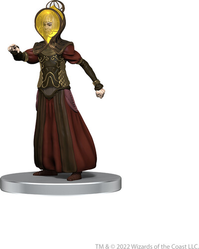 NECA/WizKids LLC Dnd Painted Minis icons 24: Spelljammer Adult Solar Dragon and Prince Xeleth 634482961681