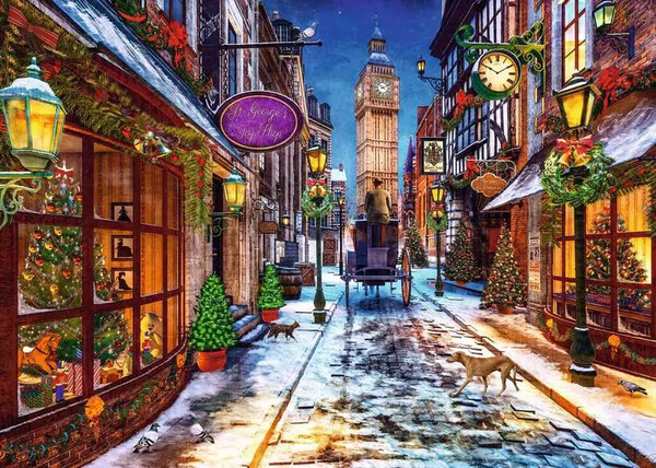 Ravensburger casse-tête Casse-tête 1000 Période de Noël 4005555005780