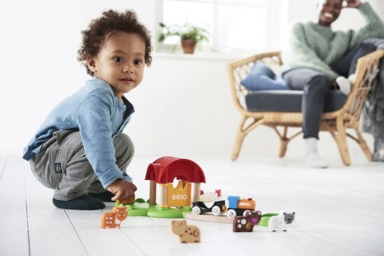Brio Train Brio Train en bois Ma première ferme sonore BRIO 33826 7312350338263