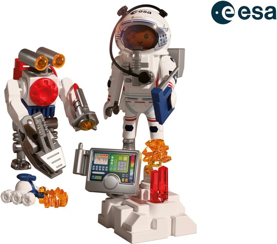 Playmobil Playmobil 72014 Astronaute de l'ESA avec robot 4008789720146