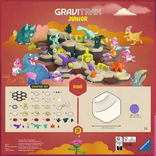 Gravitrax Gravitrax Junior - Ensemble de depart Dino 98 (parcours de billes) 4005556245864