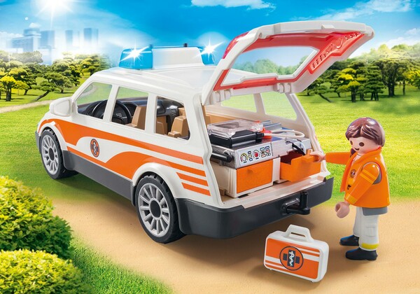 Playmobil Playmobil 70050 Voiture et ambulanciers 4008789700506