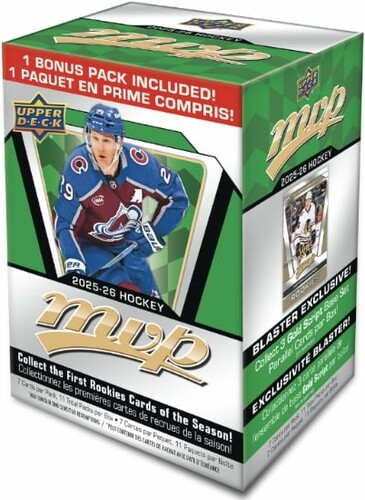 Upper Deck Upper deck mvp hockey 25/26 blaster (6/10+1/20) 053334012935