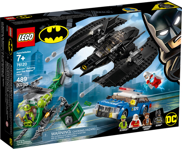 LEGO LEGO 76120 Super-héros Batman Le Batwing de Batman et le cambriolage du Sphinx 673419303064