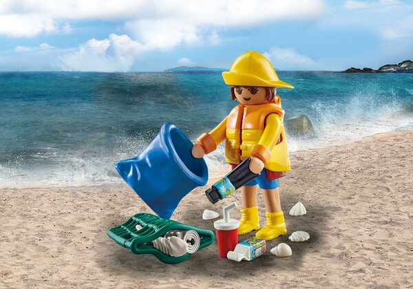 Playmobil Playmobil 71163 Bénévole ramassage de déchets 4008789711632