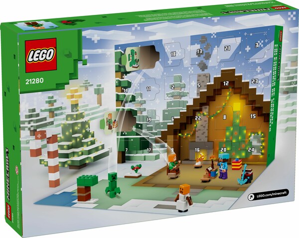LEGO LEGO 21280 Le calendrier de l’Avent 2025 Minecraft 673419404396