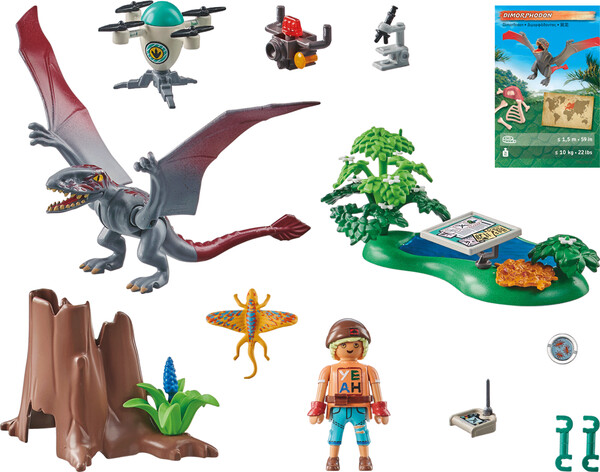 Playmobil Playmobil 71525 Drone d'observation avec dimorphodon 4008789715258