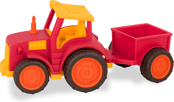 Battat battat - wonder wheels tracteur et remorqueprochain arrivage: octobre 2025 062243346680