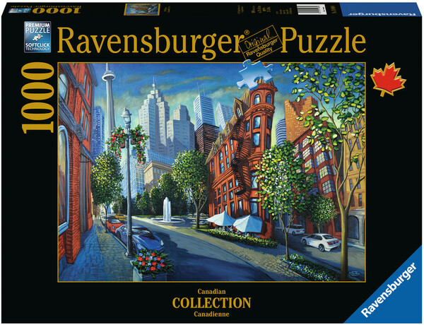 Ravensburger Casse-tête 1000 Collection Canada Le Flat Iron, Gooderham Building, Toronto, Ontario, Canada 4005556198696