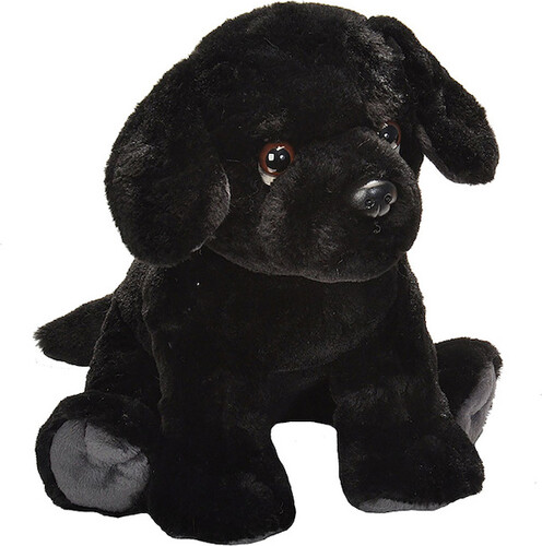 Wild Republic Chien labrador noir peluche 12" 092389196603
