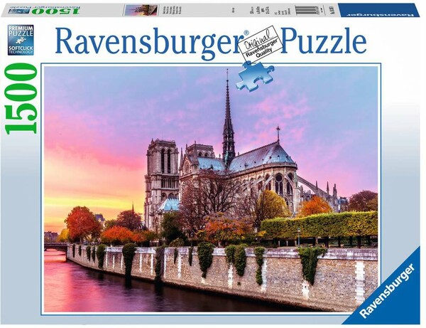 Ravensburger Casse-tête 1500 Notre Dame, Paris, France 4005556163458