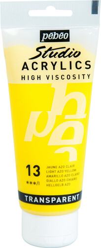 pébéo Acrylique Studio 100ml jaune azo clair 13 3167868310133