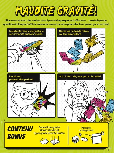 Randolph Instable - Cards vs Gravity (Édition Québécoise) (fr) 832665000688
