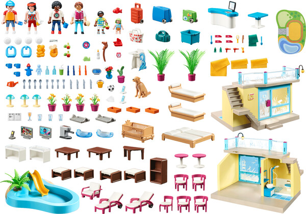 Playmobil Playmobil 70434 Beach Hotel (juin 2021) 4008789704344