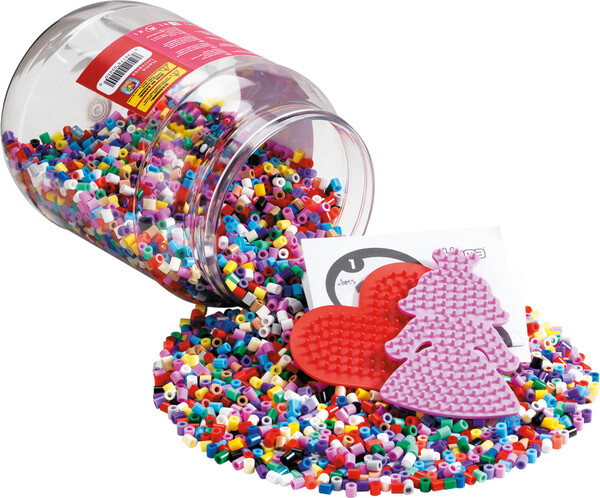 Hama Hama Midi 7000 perles et plaques coeur princesse en pot rouge 2020 028178020200