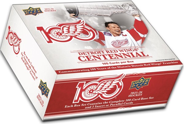 Upper Deck Upper Deck Détroit Red Wings Centennial box set 25/26 (105/1/20) 053334071000