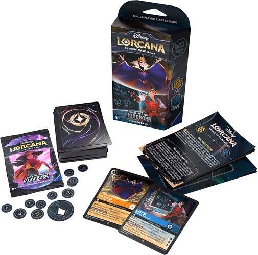 Lorcana Disney Lorcana (EN) Rise of the floodborn - Starter Deck The Queen X Gaston 4050368982353
