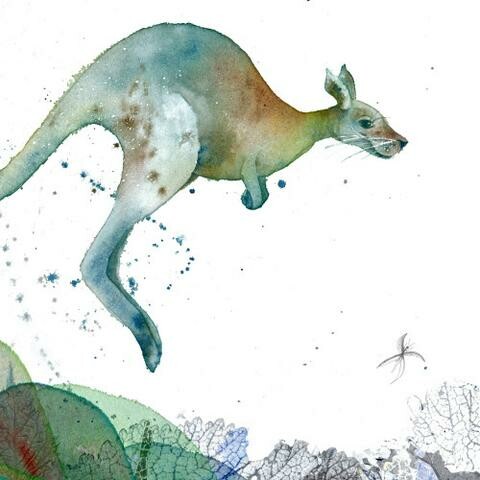 Maxou & Bizou Carte fête - William le wallaby 754083370344