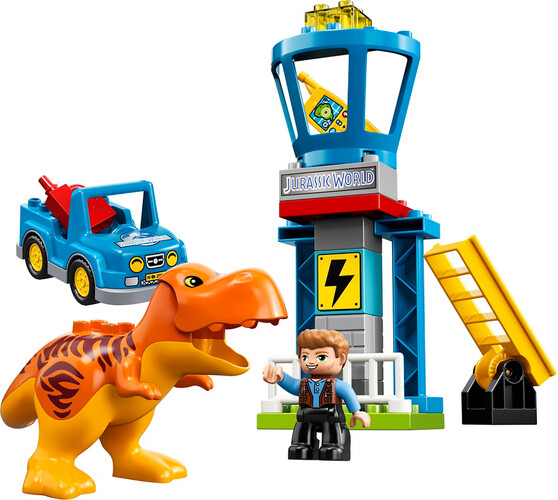 LEGO LEGO 10880 DUPLO La tour du tyrannosaure (T. rex), Monde jurassique 673419283991