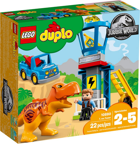 LEGO LEGO 10880 DUPLO La tour du tyrannosaure (T. rex), Monde jurassique 673419283991