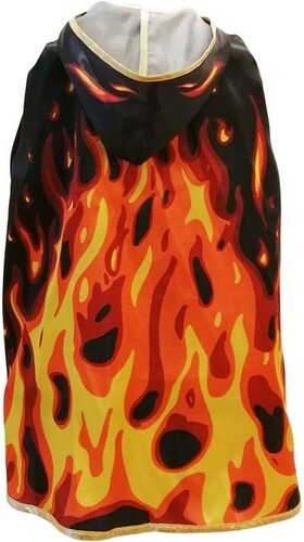 Liontouch Costume chevalier flamme cape 190 5707307001901