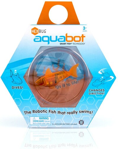 HEXBUG HEXBUG aquabot (poisson) avec bocal couleurs variées 807648029147