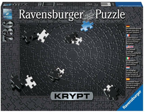 Ravensburger Casse-tête 736 Krypt noir 4005556152605