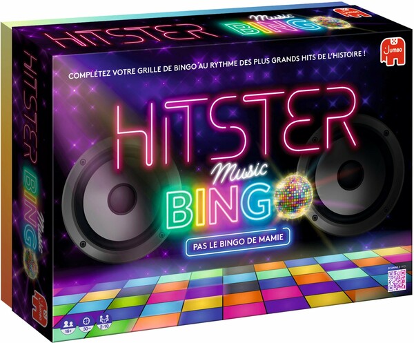 hitster bingo - jeu de party musical 62927063444414