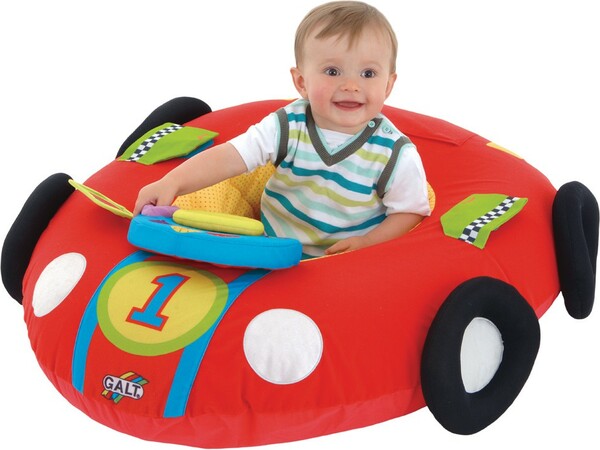 Galt Toys Playnest voiture coussin gonflable matelassé avec tableau de bord électronique détachable (beigne/tube) 5011979552853