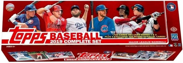 Topps TOPPS BASEBALL complete set 2019 887521082278